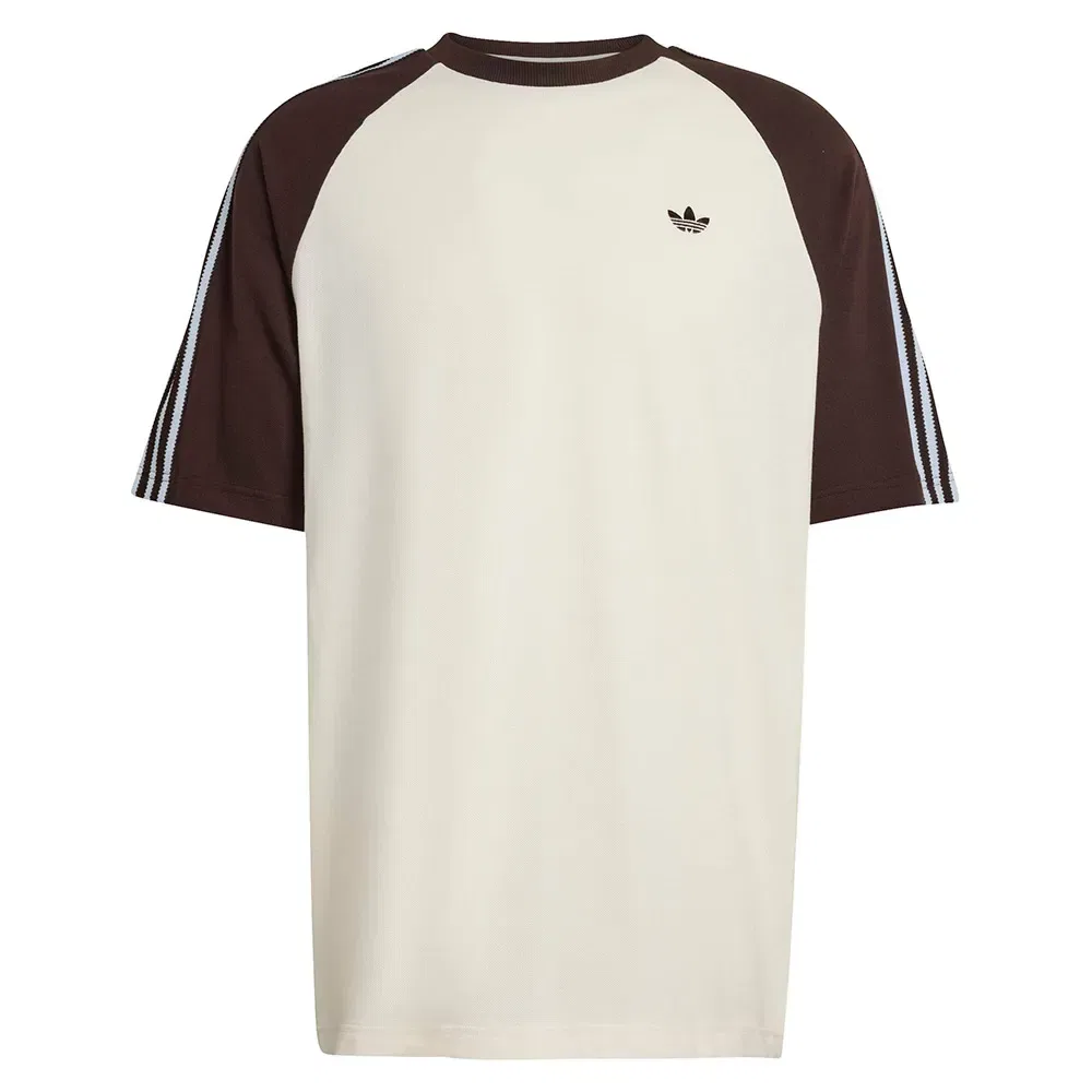 Футболка с коротким рукавом Britcore Ringer Adidas Originals, белый — фото 3