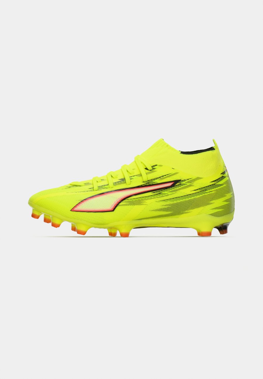 Кроссовки Puma ULTRA 6 MATCH+ FG/AG, Yellow Alert/Black/Silver-Coloured/Glowing Red/Black — фото 2
