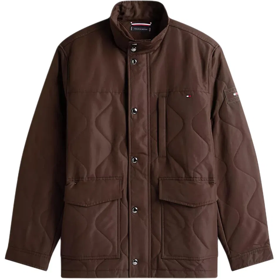 Куртка, утепленная, Tommy Hilfiger, Dark Coffee