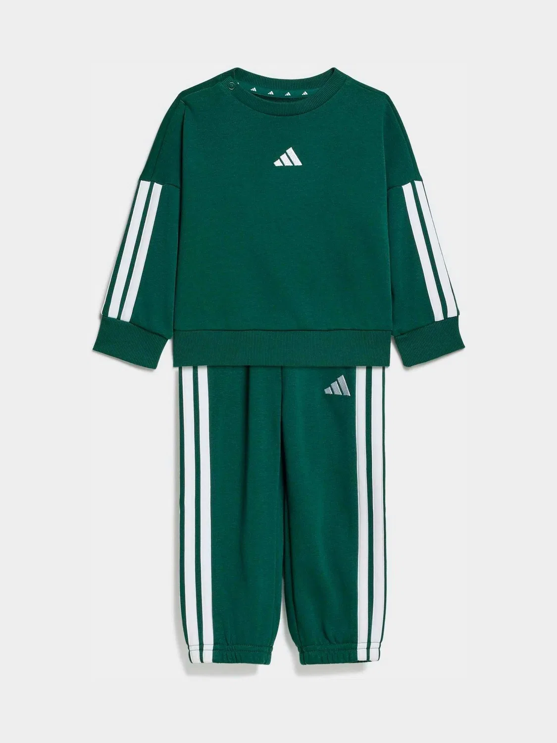 Спортивный костюм для малышей adidas, зеленый