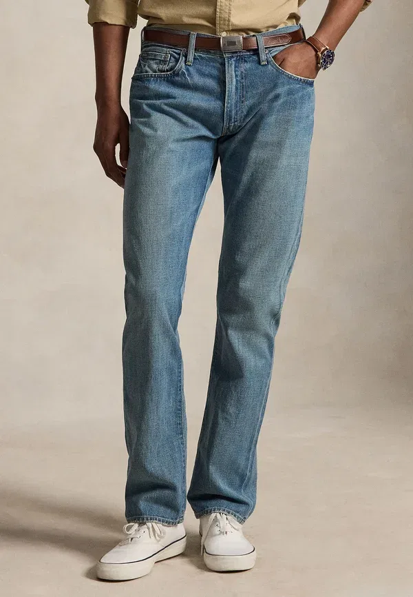 Джинсы прямого кроя Hampton Straight Jean, Polo Ralph Lauren, Robinson
