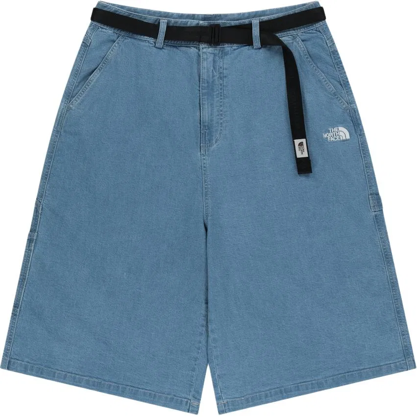 Детские джинсовые шорты с брендом THE NORTH FACE, Light Blue