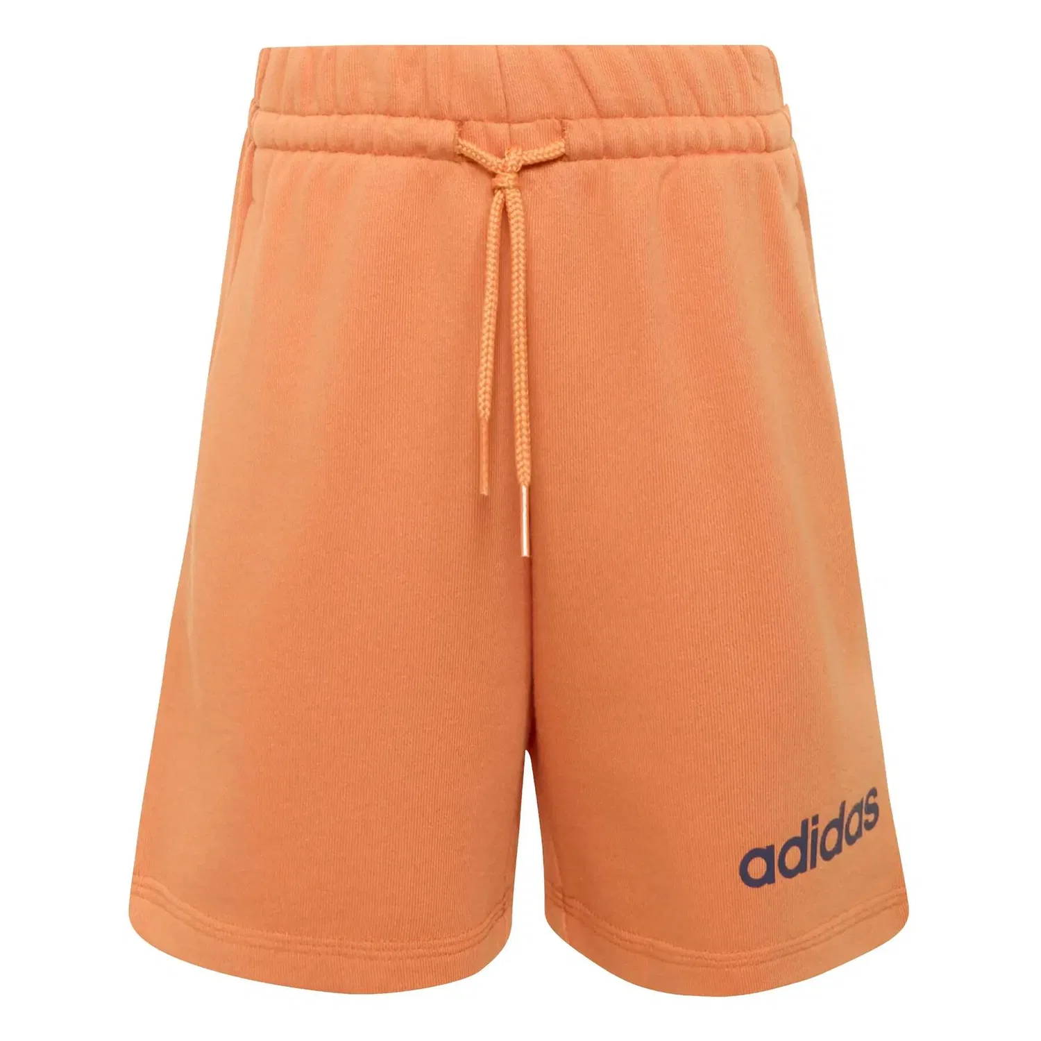 Детский спортивный комплект из футболки и шорт с принтом LK LIN T-SET Adidas, Darkblau Orange Navyblau — фото 3