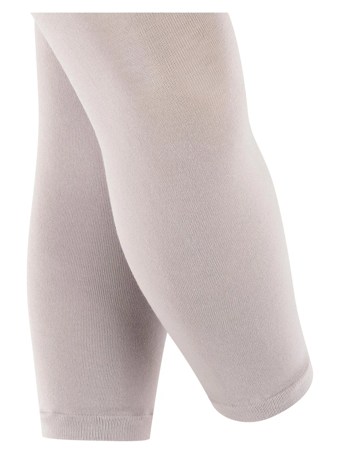 Узкие леггинсы Falke Cotton Touch серебристого цвета — фото 3