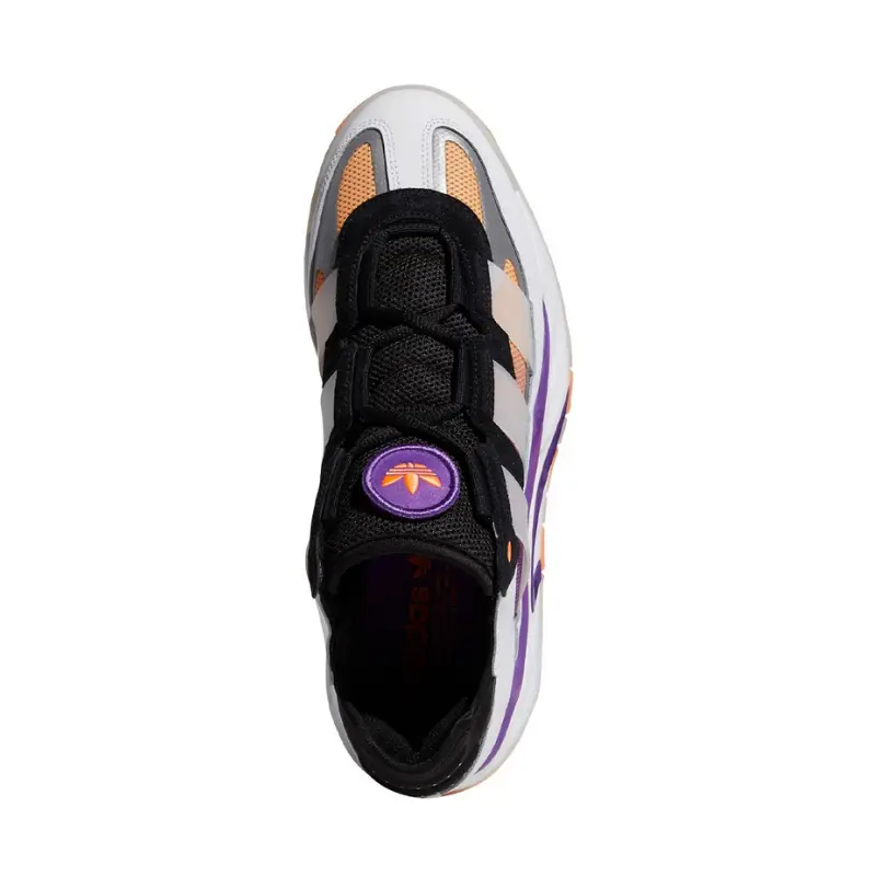 Кроссовки Adidas originals Niteball 1.0 Lifestyle, белый/черный/фиолетовый — фото 4