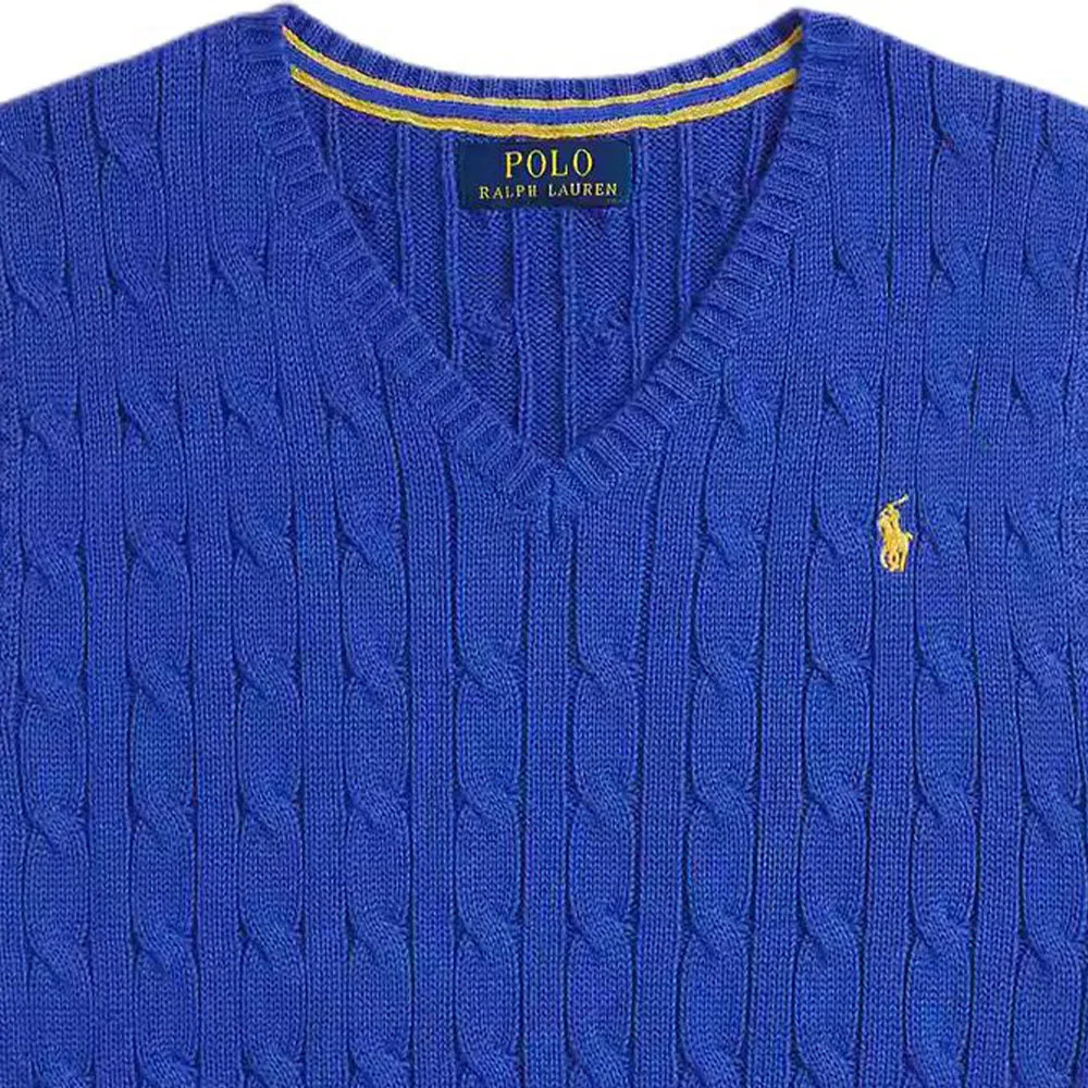 Детский жилет Classic Sky Blue Vest FW25 Teenagers Polo Ralph Lauren — фото 4