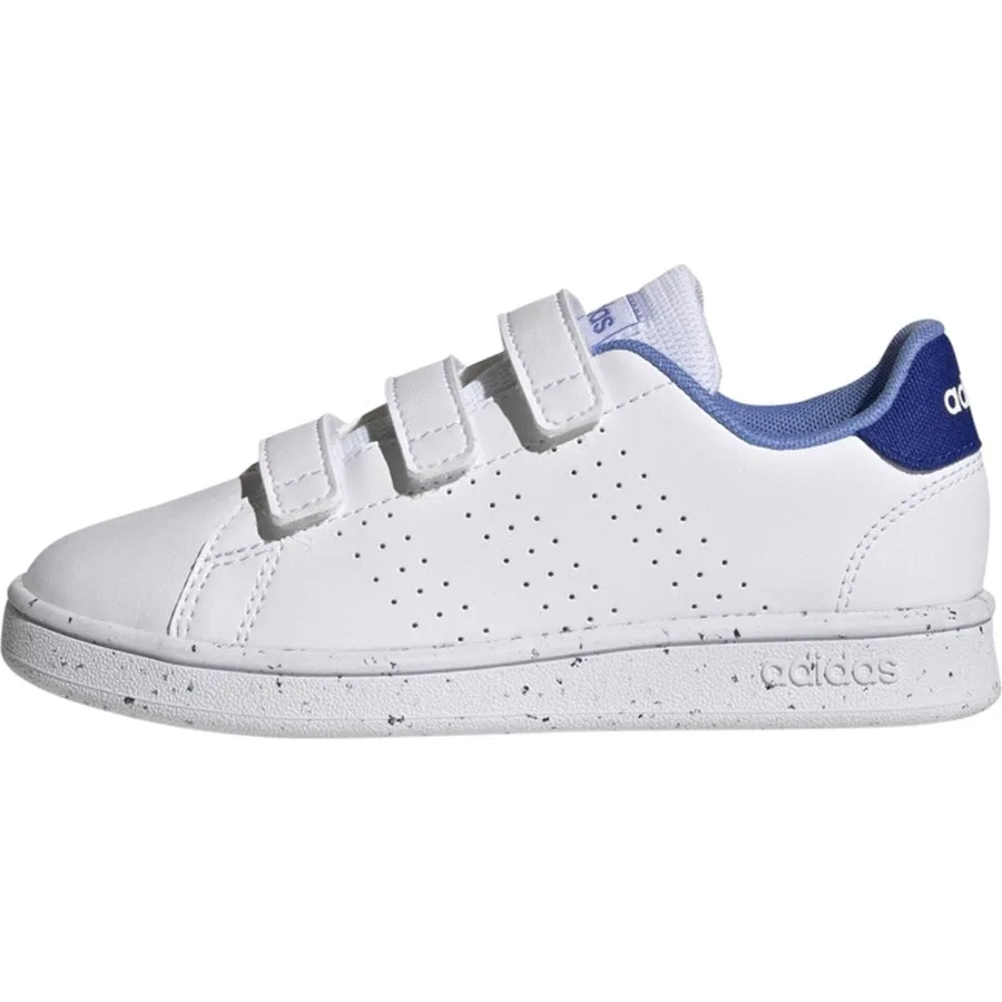 Детские теннисные туфли с липучками Advantage Lifestyle Hook-and-Loop adidas, Белый — фото 3