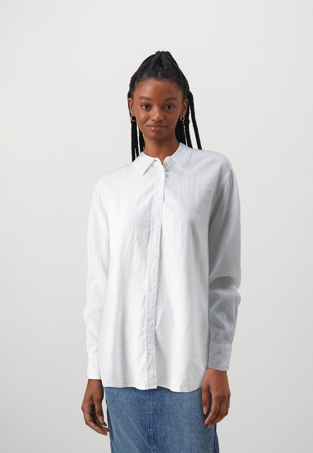 

Блузка-рубашка VMLINN Vero Moda, цвет snow white