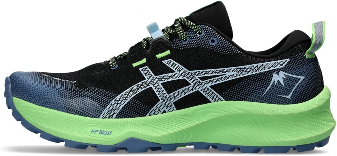 

Мужские кроссовки для бега ASICS Gel-Trabuco 12, черный/голубой/светло-голубой