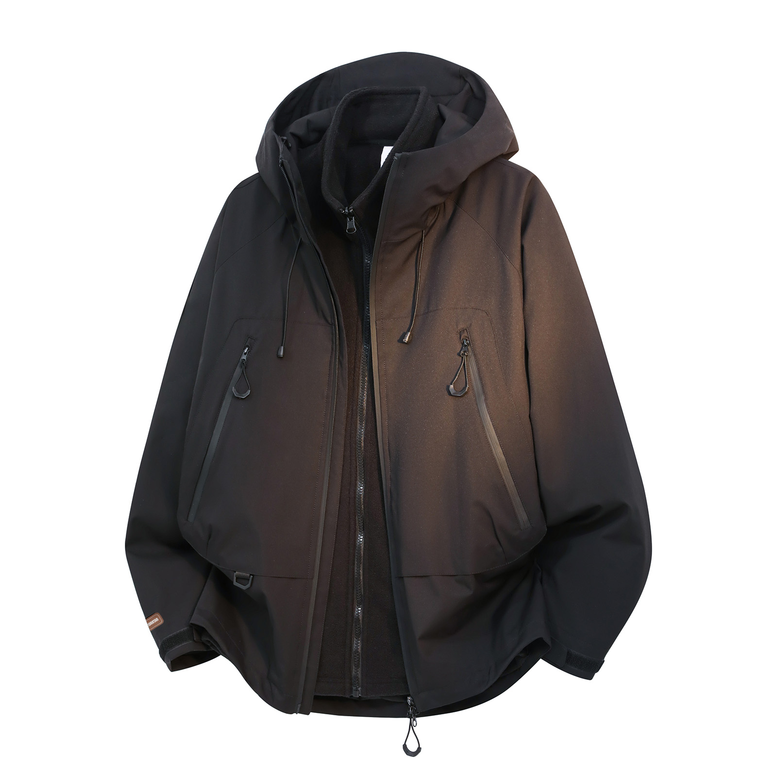 

Куртка Unisex Hooded Moderate Workwear WARRIOR, flare night черный[includes diy badge]