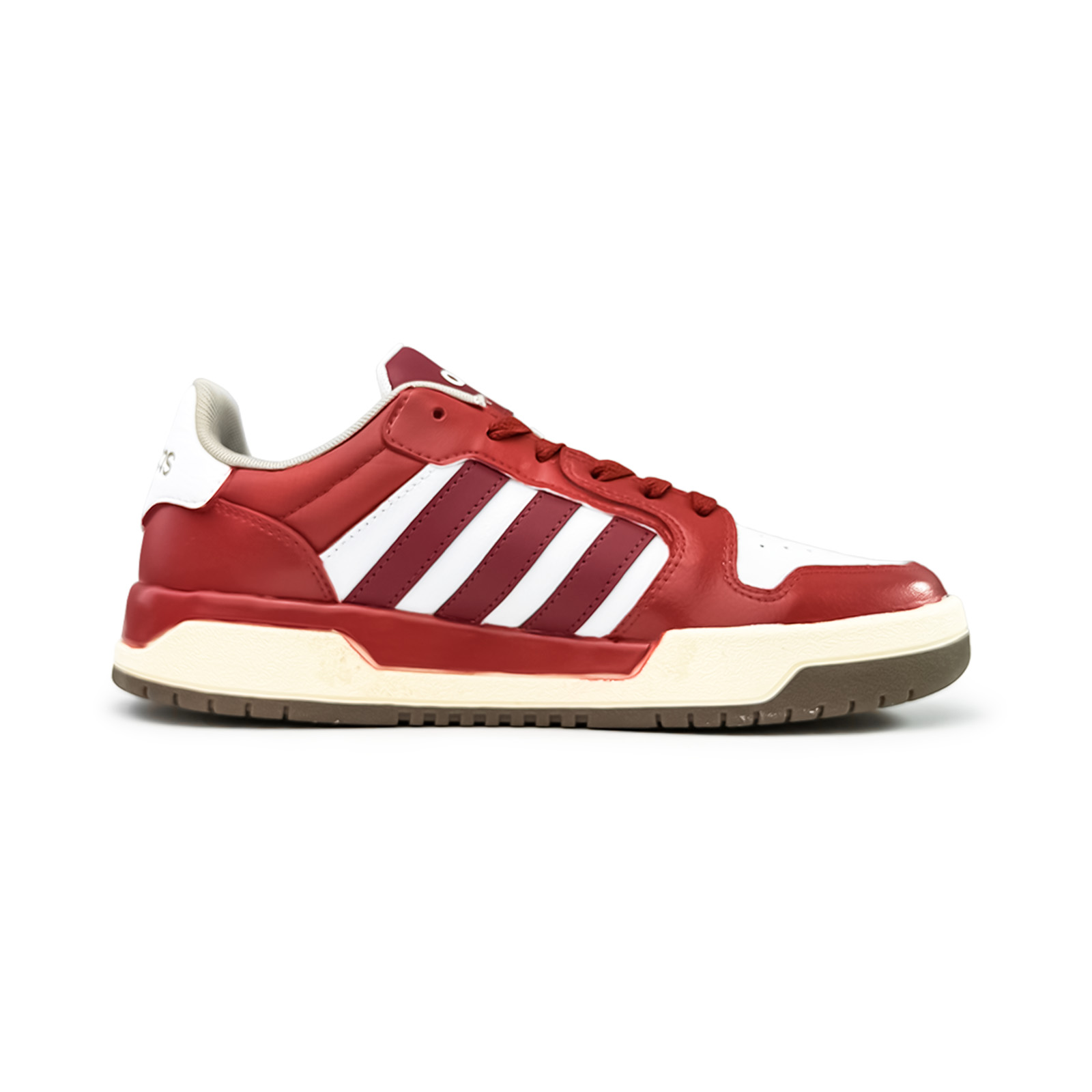 Adidas Neo Entrap Skateboard Shoes Unisex Low top белый/красный — фото 4