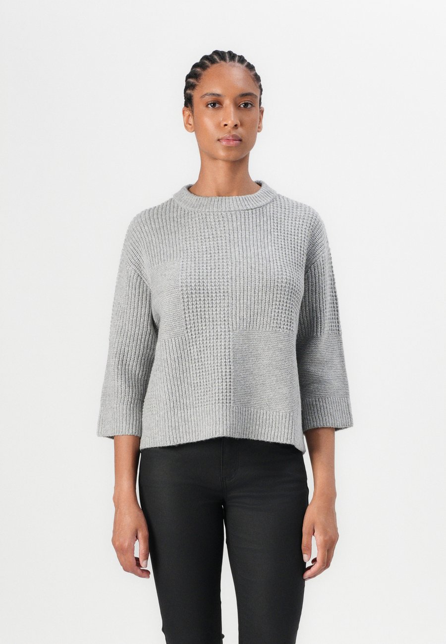 

Джемпер TOM TAILOR STRUCTURE MIX PULLOVER, Medium Silver Grey/Grey