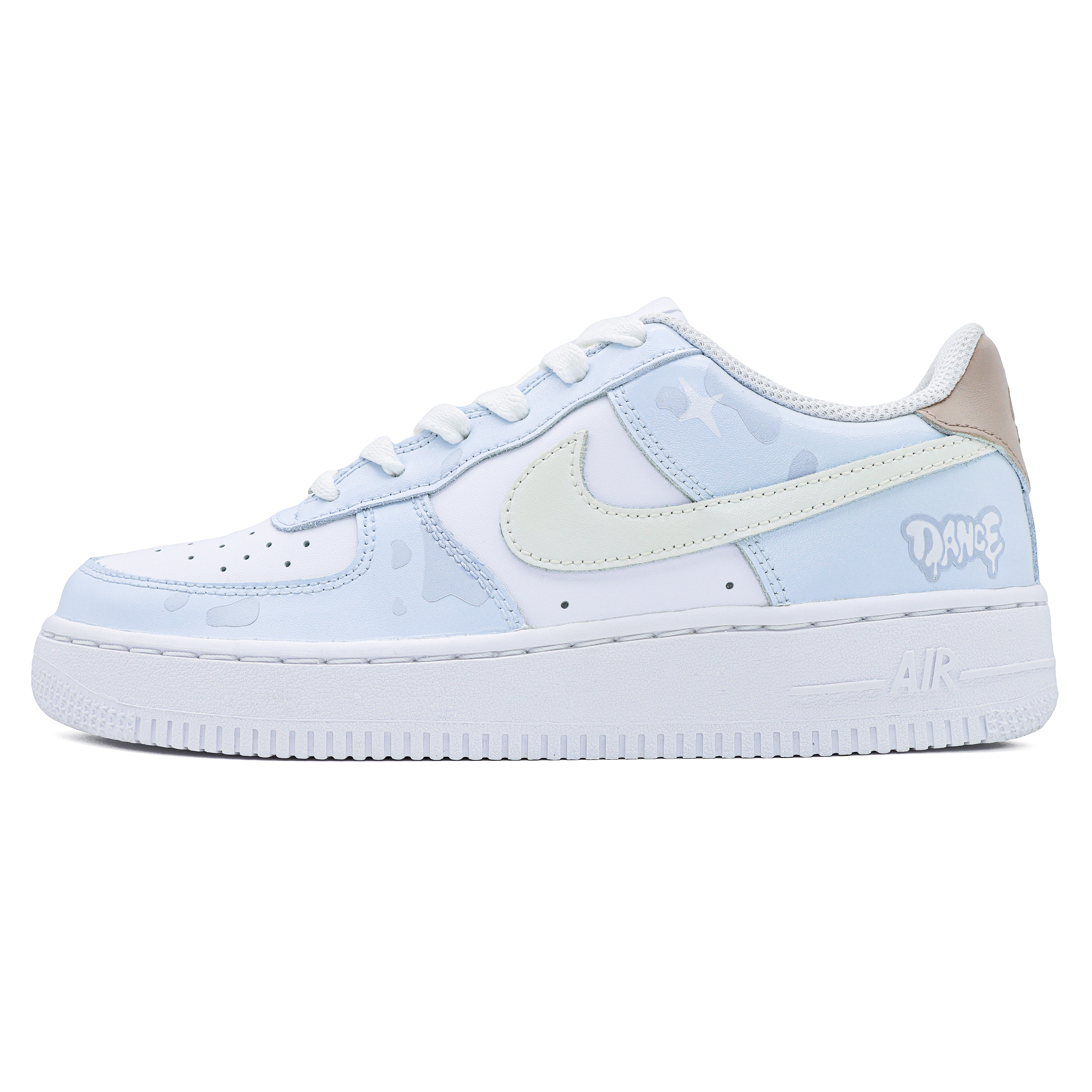 

Детские кроссовки для скейтбординга Air Force 1 LE Low Top для подростков Nike, синий