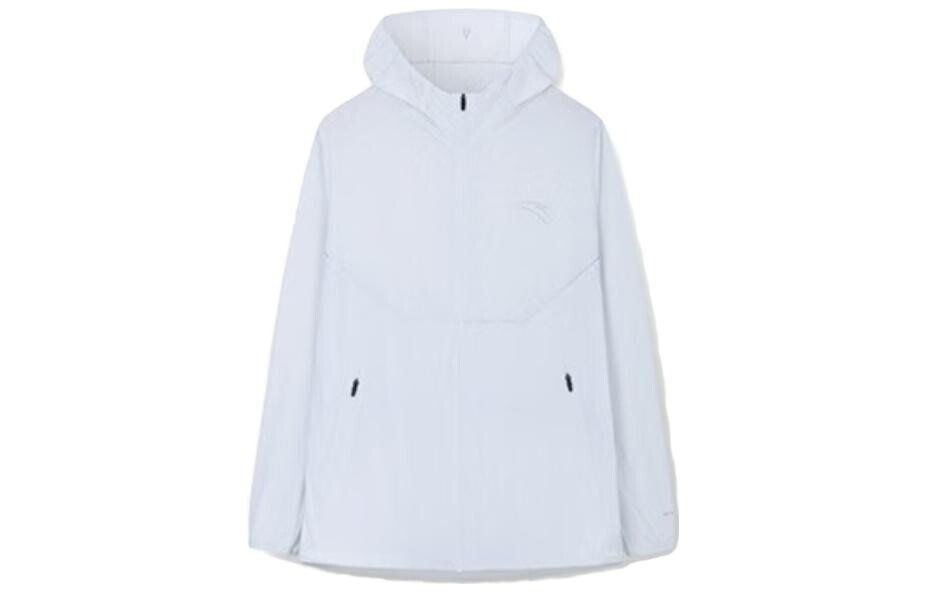 

Коллекция для бега, солнцезащитная одежда для мужчин, яркий прозрачный серый цвет Anta, серый