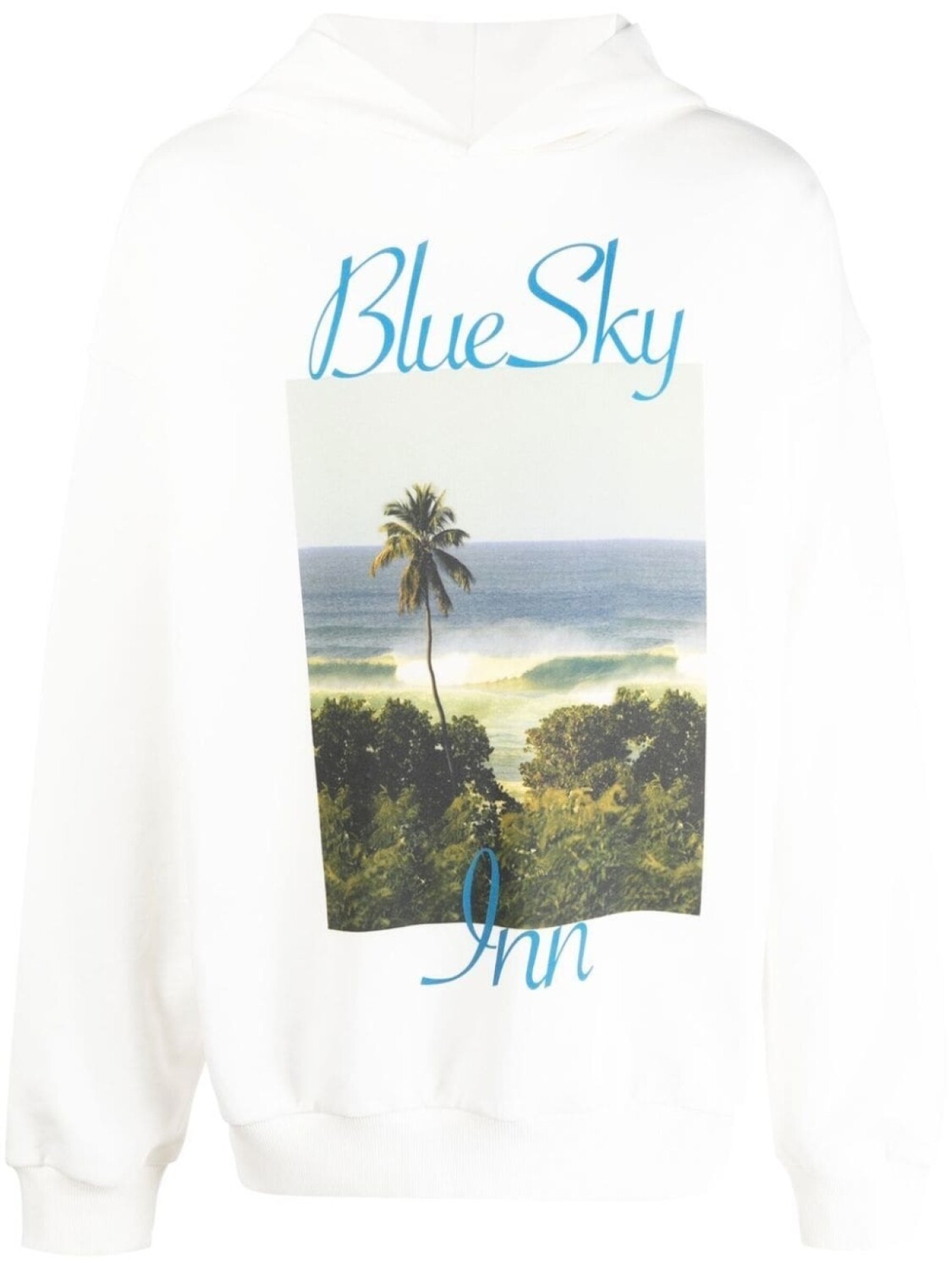 

BLUE SKY INN худи с принтом, белый