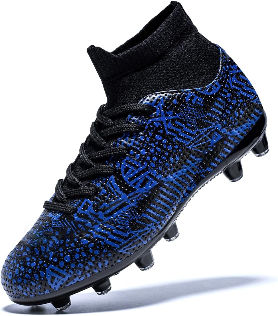 

Бутсы для мальчиков, детская футбольная обувь, футбольные бутсы для девочек Otzttzto, синий