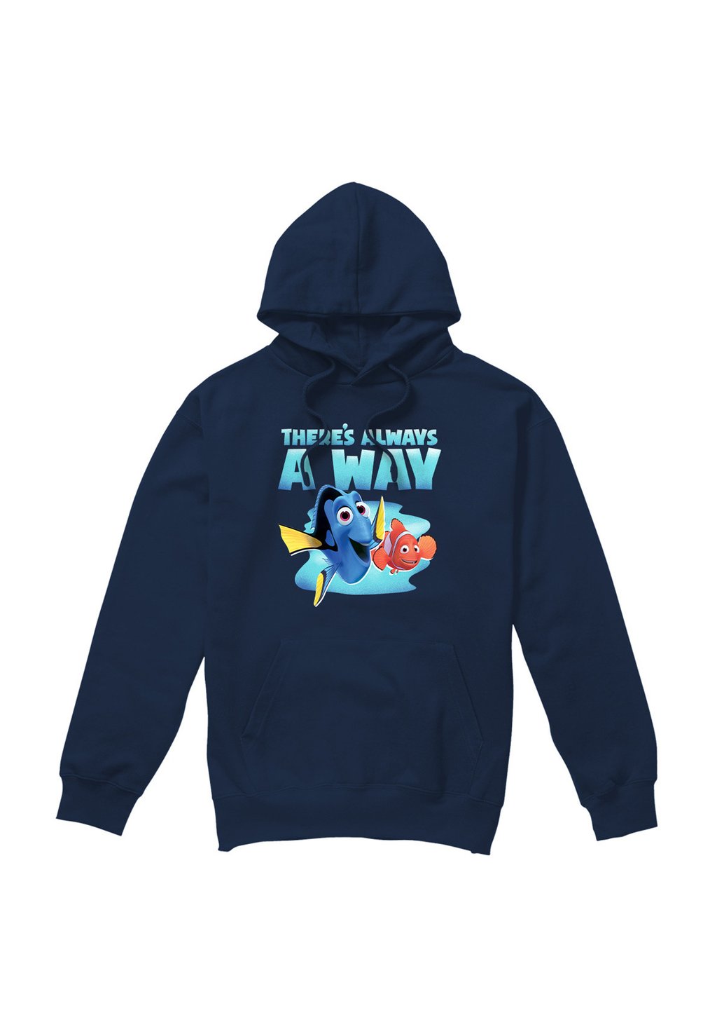 

Толстовка FINDING NEMO DORY THERE S ALWAYS A WAY Disney, темно-синий
