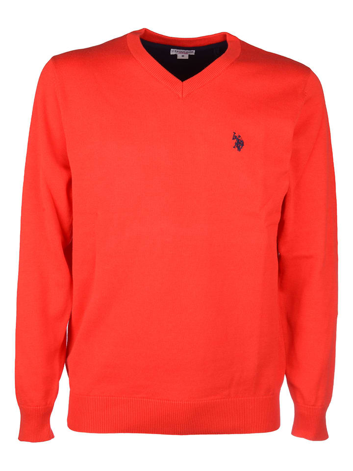 

Свитер U.S. Polo Assn., красный