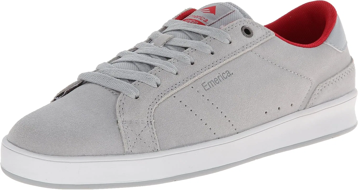 Мужские кроссовки для скейтбординга Emerica The Leo DOS, Grey Red