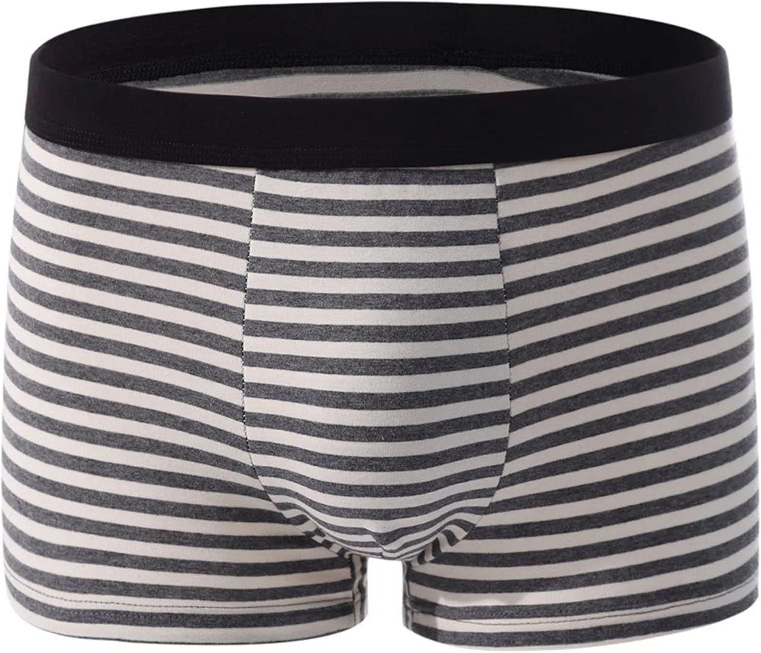 Боксеры полосатые, хлопок, Black1pc