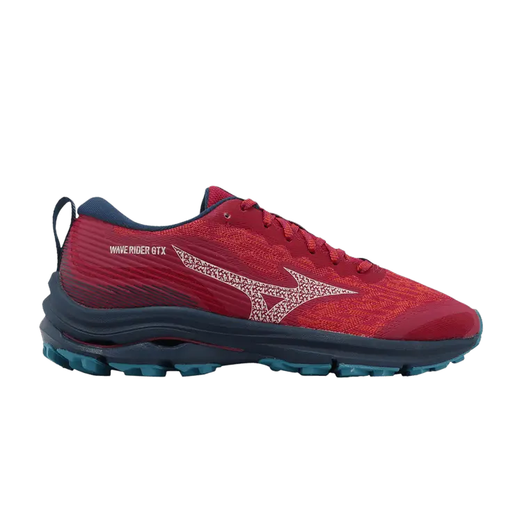 

Кроссовки Mizuno Wmns Wave Rider GORE-TEX Jazzy Bluebird, красный