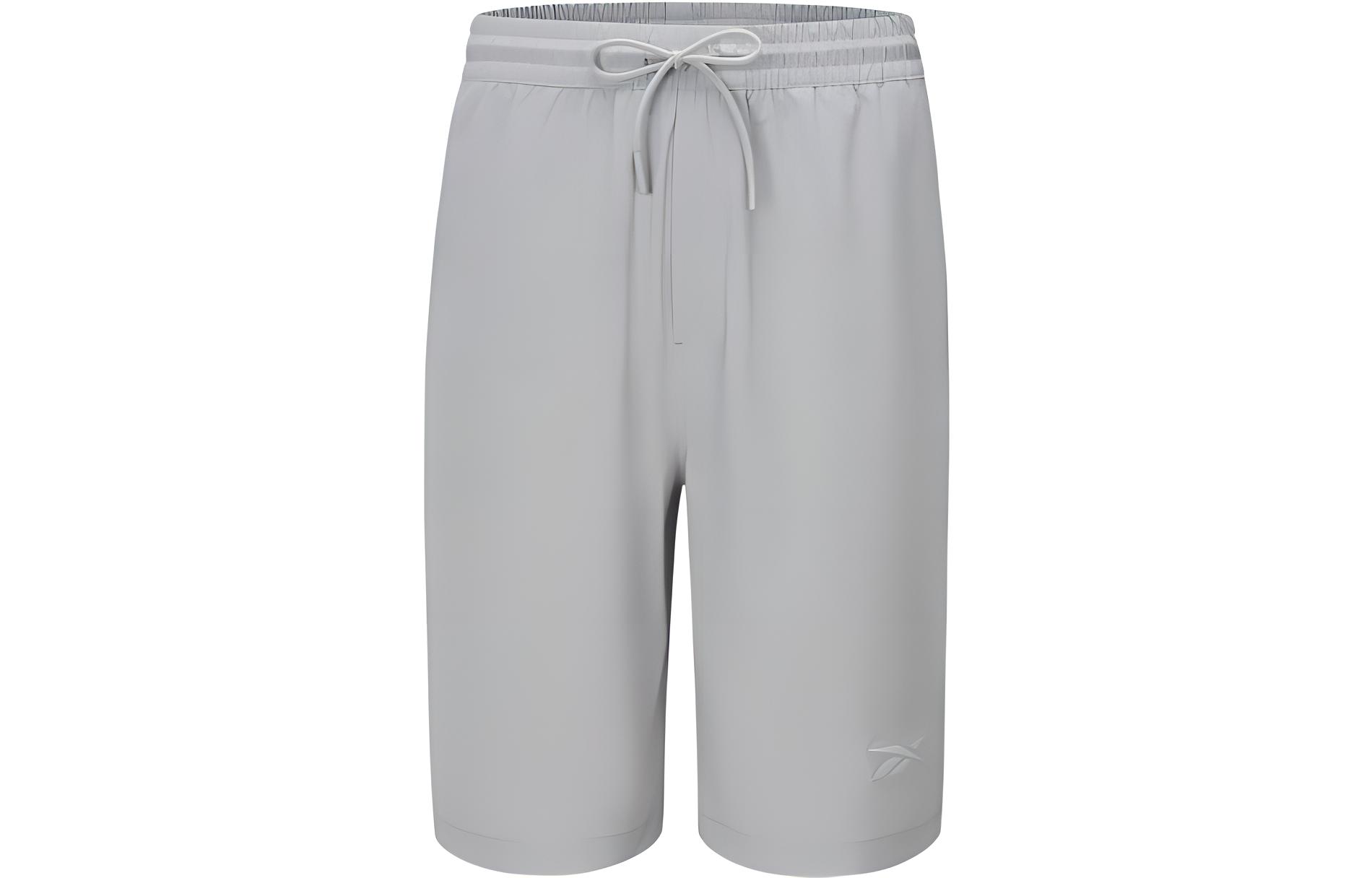 

Брюки-шорты Beats Woven U повседневные мужские Gray Reebok, серый