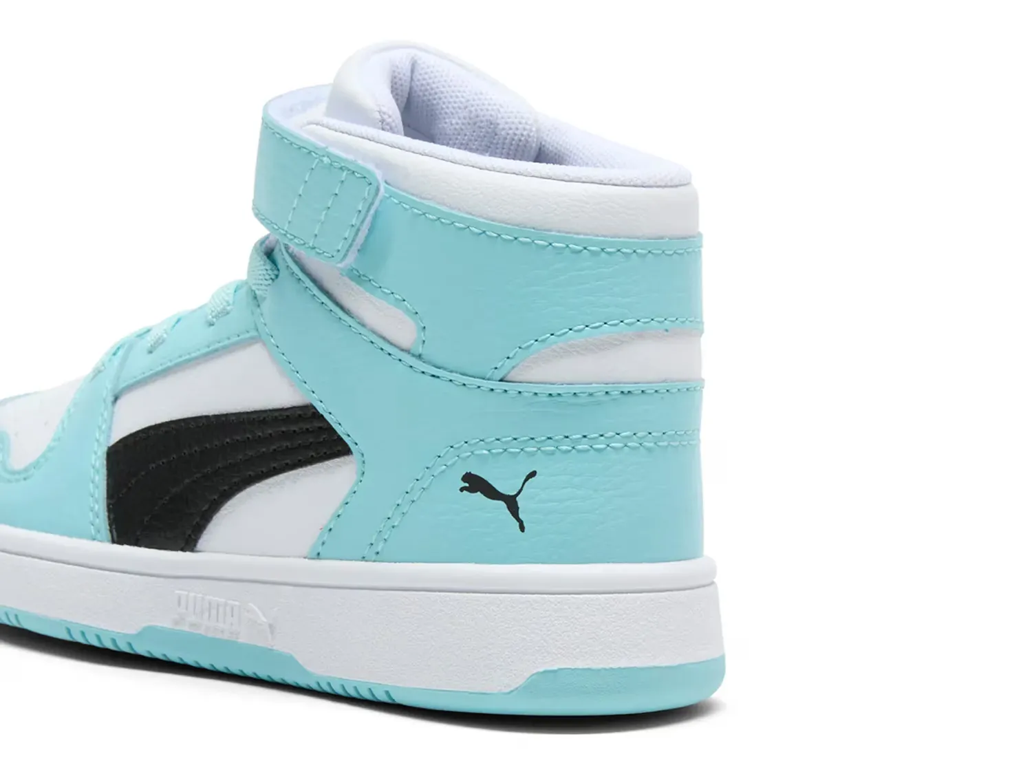 Кроссовки Rebound Layup RCL CAT V - детские Puma, Teal/White — фото 2
