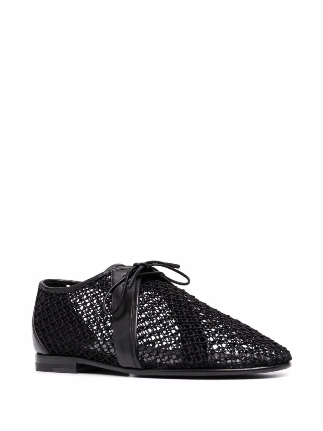 

Saint Laurent сетчатые туфли Timothee, черный