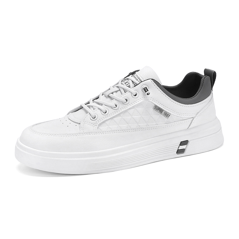 

Низкие мужские кроссовки SHOUBA, White Gray