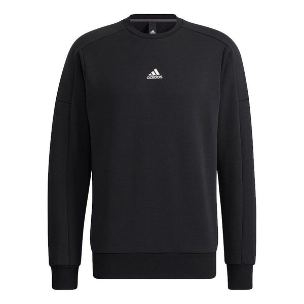 

Толстовка Men's adidas Crew Sweat Logo Printing Round Neck Pullover Black, мультиколор