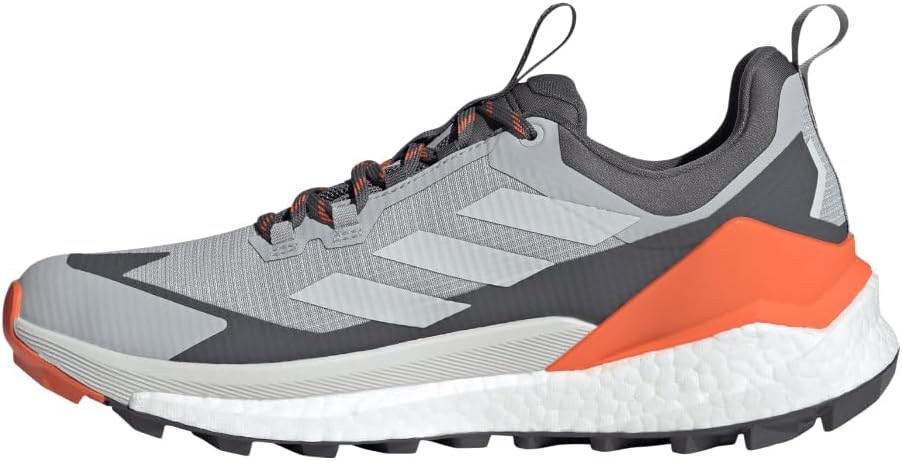 Мужские кроссовки Adidas Terrex Free Hiker 2.0 Gore-tex низкие, серый — фото 3