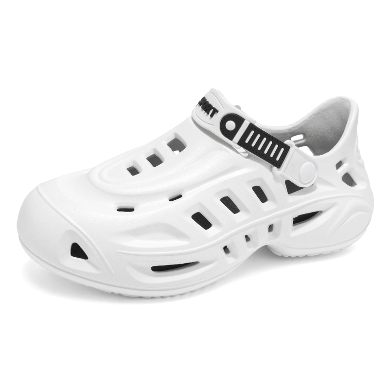 

KUPE Клоги мужские белые, цвет White