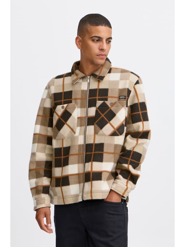 

Переходная куртка BLEND Hemdjacke BHShirt Fleece 20718195, коричневый