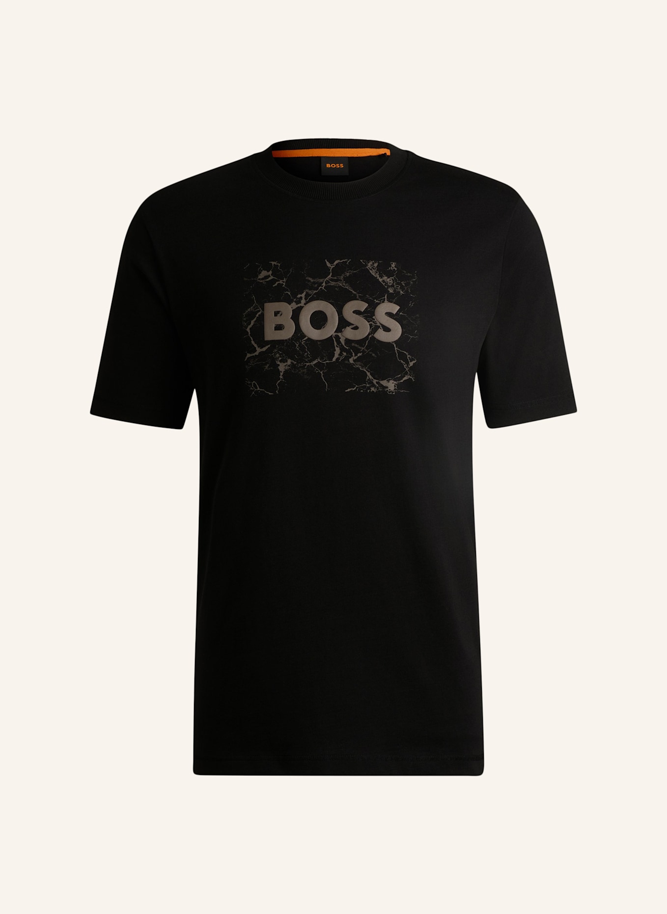 

Футболка te_logospace обычный крой Boss, черный