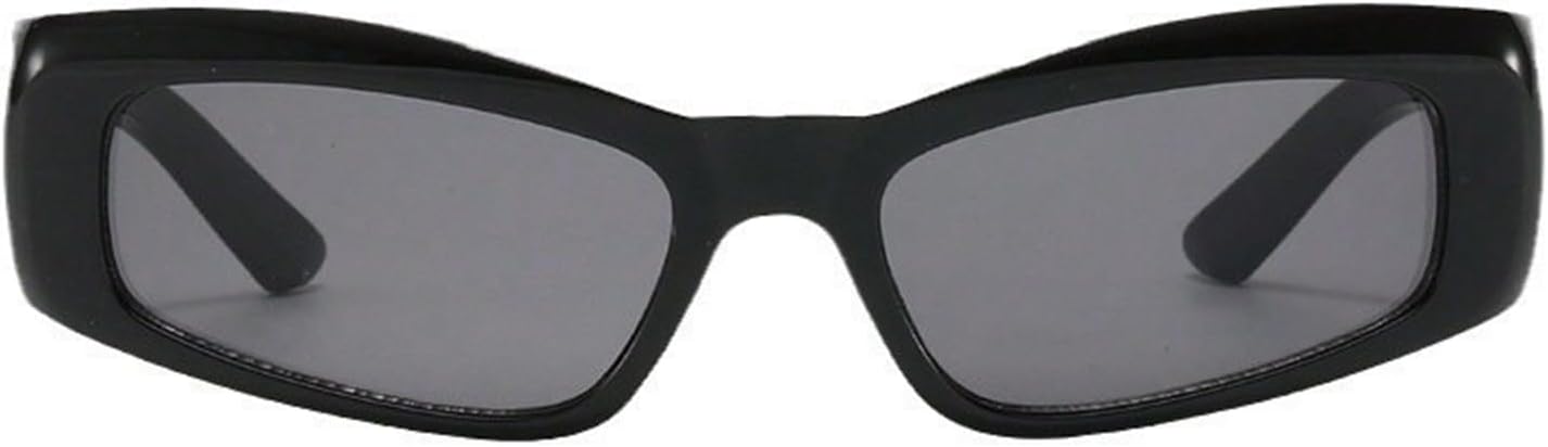 

Солнцезащитные очки Willochra «кошачий глаз» для женщин и мужчин. Модные, роскошные, маленькие, узкие, прямоугольные солнцезащитные очки для женщин в винтажном стиле и панк-стиле, Black