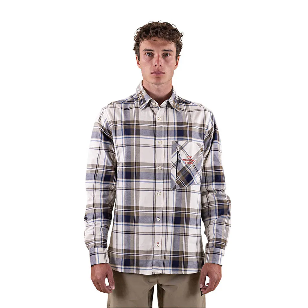 

Рубашка The Mountain Studio Field light flannel, белый