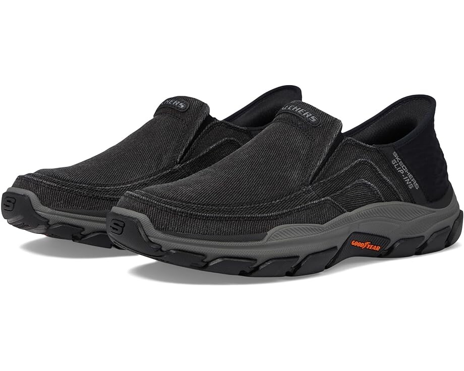 

Кроссовки SKECHERS Respected Holmgren Hands Free Slip-Ins, черный