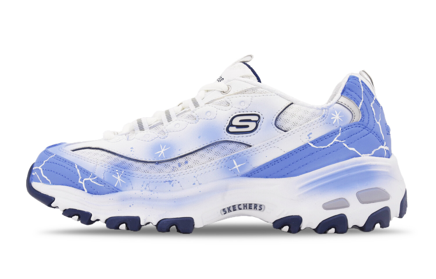 

Кроссовки Skechers Chunky Sneakers Women's Low-top White/blue, голубой, Синий, Кроссовки Skechers Chunky Sneakers Women's Low-top White/blue, голубой