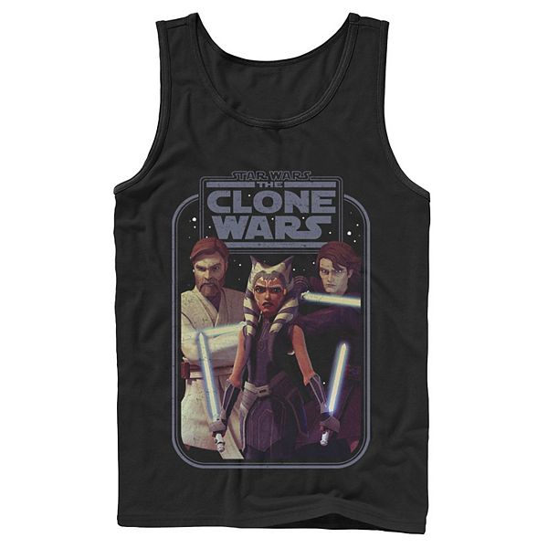 

Мужская футболка Star Wars: The Clone Wars с героями Licensed Character