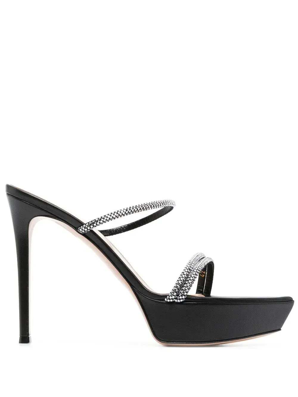 Босоножки на платформе Gianvito Rossi, черный