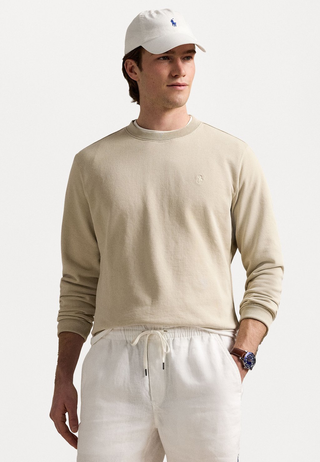 

Толстовка LOOPBACK FLEECE SWEATSHIRT Polo Ralph Lauren, бежевый