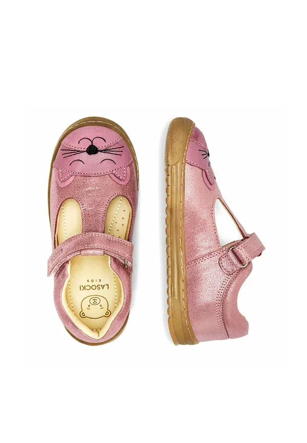 Туфли-лодочки Lasocki Kids, модель Low shoes girl ceo ci12 belka 07 ankle strap ballet pumps, розовый — фото 2