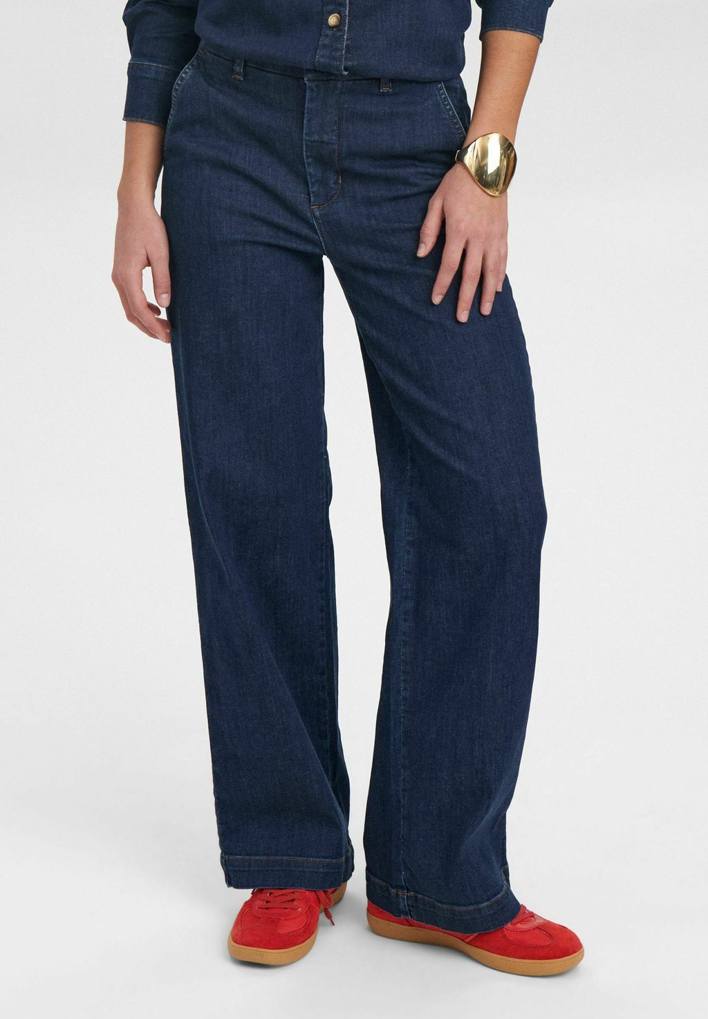 

Джинсы свободного кроя NUAMBER Nümph, цвет Dark Blue Denim
