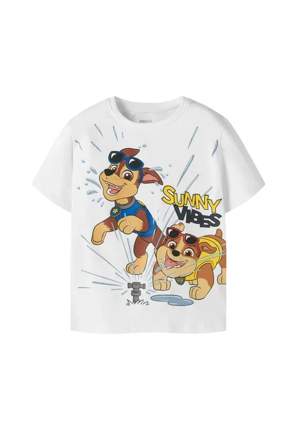 Футболка Paw Patrol Print Name It, ярко-белый