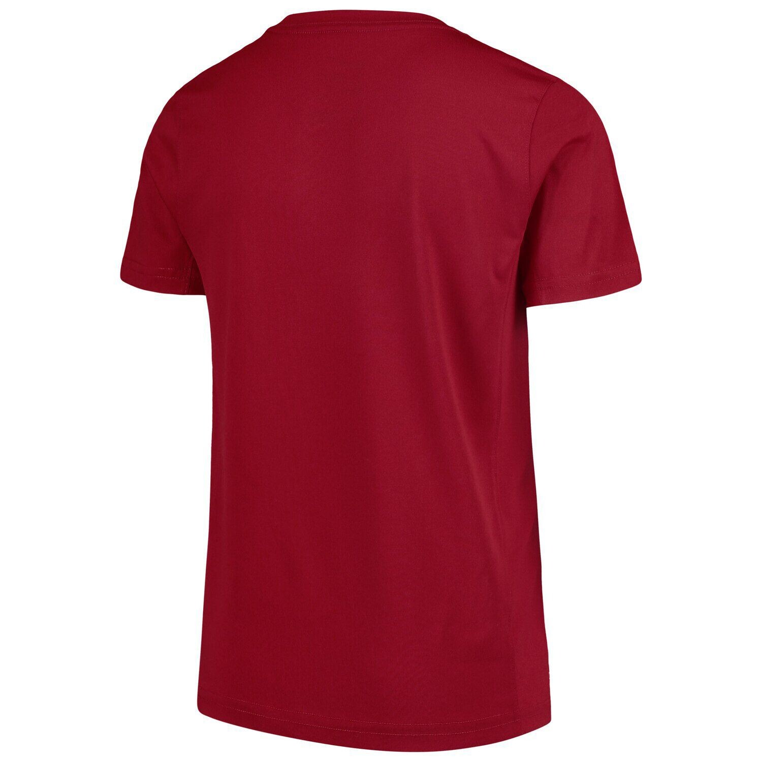 Футболка с круглым вырезом Youth Cardinal Arkansas Razorbacks Unbranded — фото 3