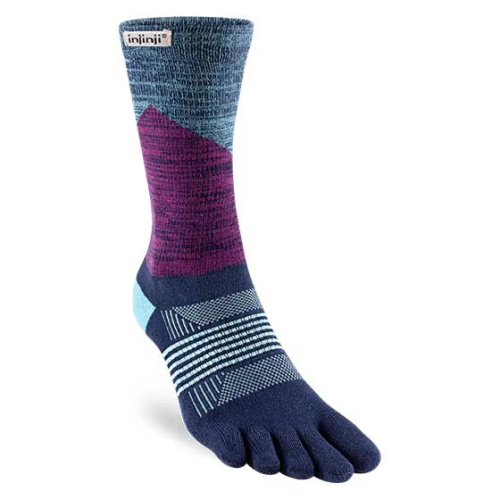 

Носки Injinji Trail Midweight Crew, синий