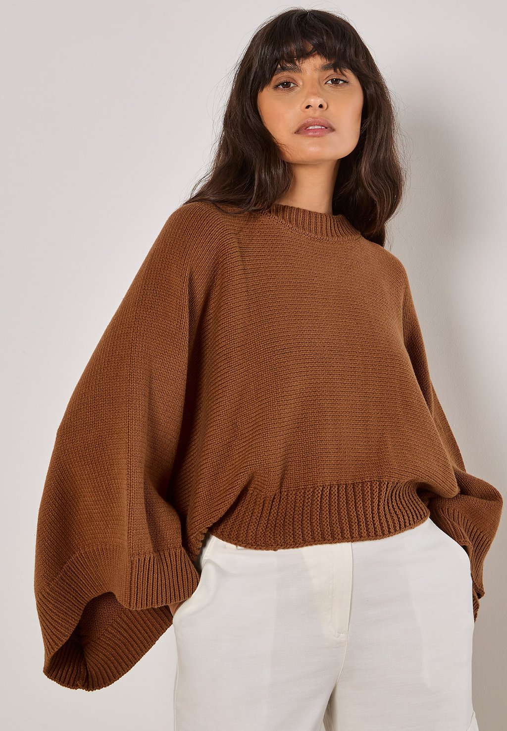 

Джемпер MOCK NECK Apricot, коричневый