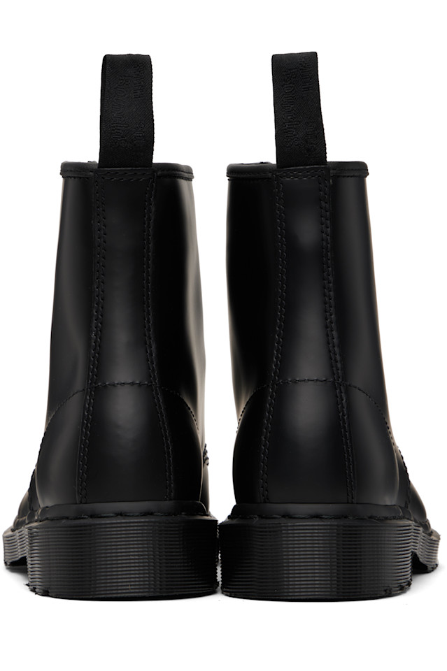 Мужские ботинки Dr. Martens Mono 1460 гладкие кожаные, черный — фото 2