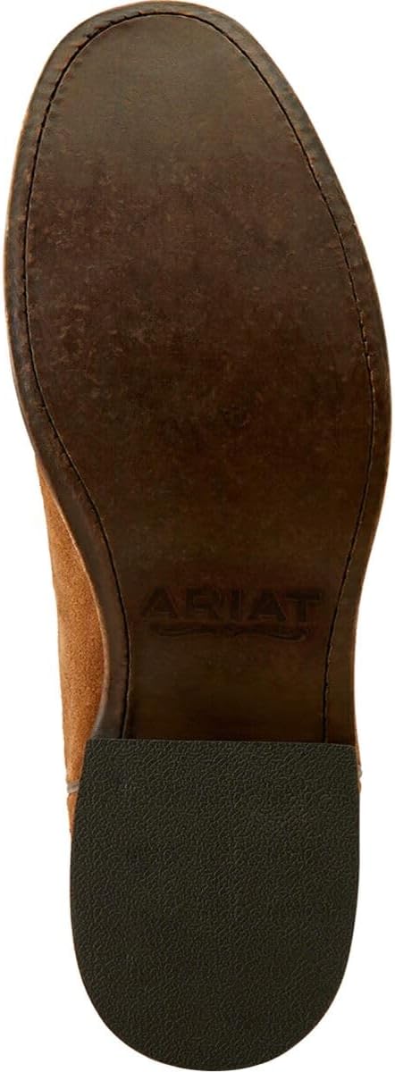 Мужские вестерн-ботинки ARIAT Heritage Roper, Oiled Tan Suede — фото 3