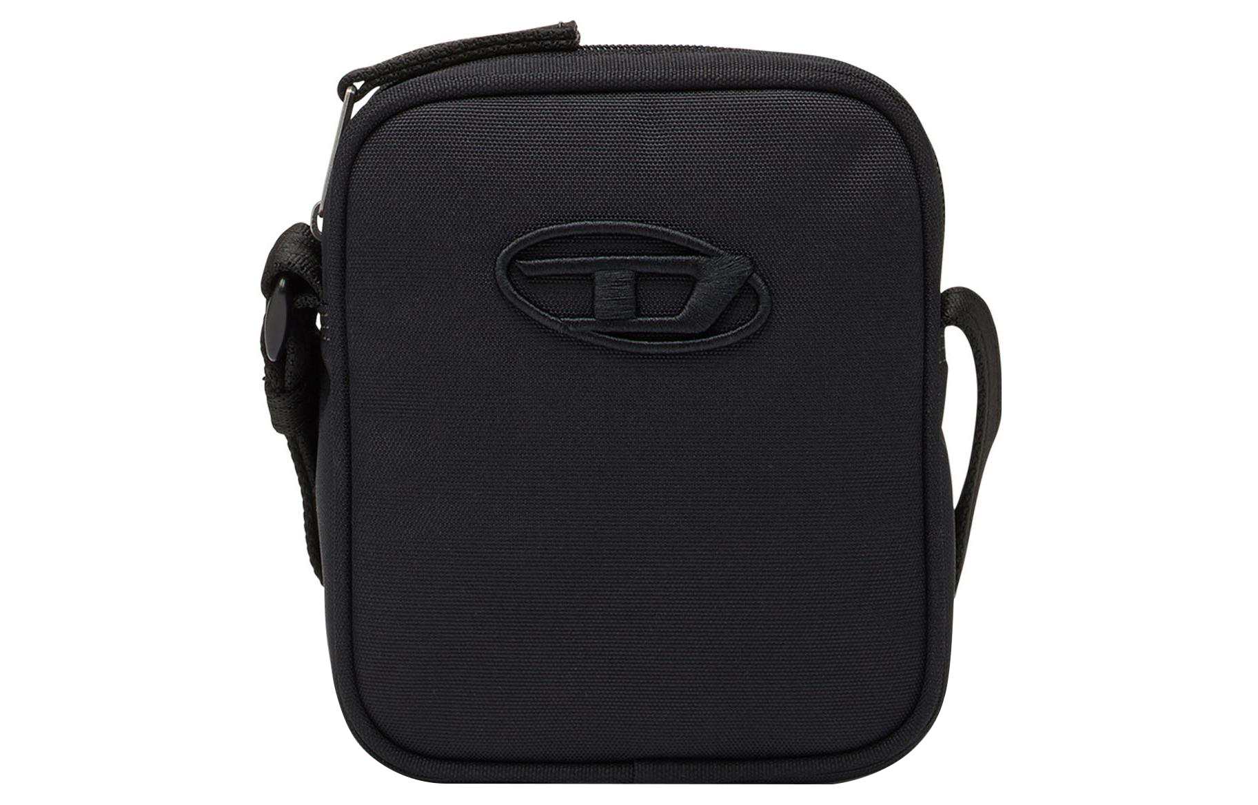 

Полиэстеровая сумка для фотоаппарата, через плечо, кроссбоди Trumpets унисекс черный DIESEL